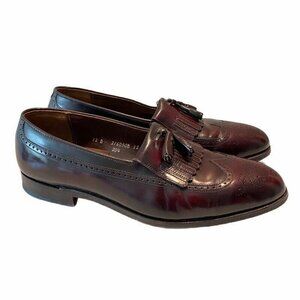 Wright Whippet II Kiltie Loafer Dress Shoes Leather 12